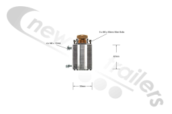 7170061 Cargo Floor Head for Operation Plunger Housing Control Valve 02 B Control